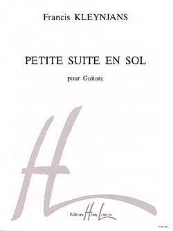 copertina Petite suite en Sol maj. Editions Henry Lemoine