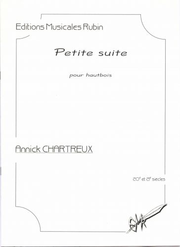 copertina Petite suite pour hautbois Rubin