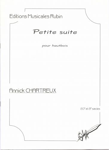 copertina Petite suite pour hautbois Rubin