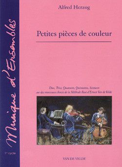 copertina Petites pices de couleur Van de Velde