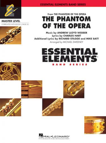 copertina Phantom Of The opera Hal Leonard