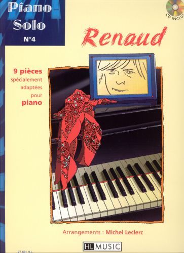 copertina Piano solo n�4 : Renaud Editions Henry Lemoine