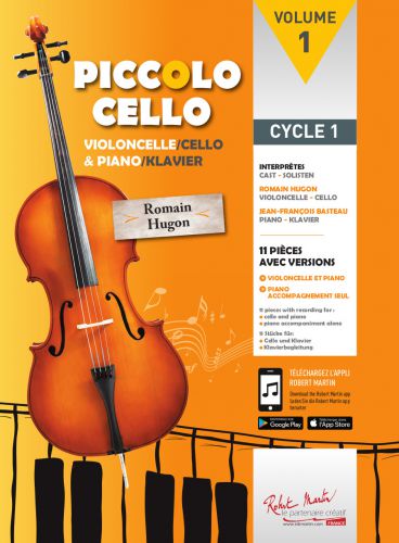 copertina PICCOLO CELLO Editions Robert Martin