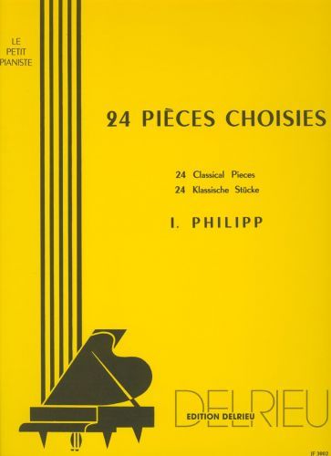 copertina Pi�ces choisies (24) Delrieu