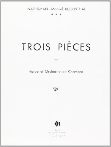 copertina Pices pour harpe (3) Jobert