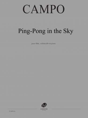 copertina Ping-Pong in the Sky Editions Henry Lemoine