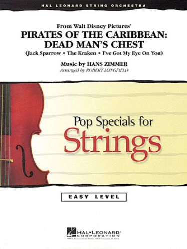 copertina Pirates of the Caribbean - Dead Man's Chest Hal Leonard
