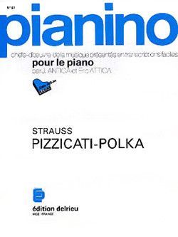 copertina Pizzicati Polka - Pianino 87 Delrieu