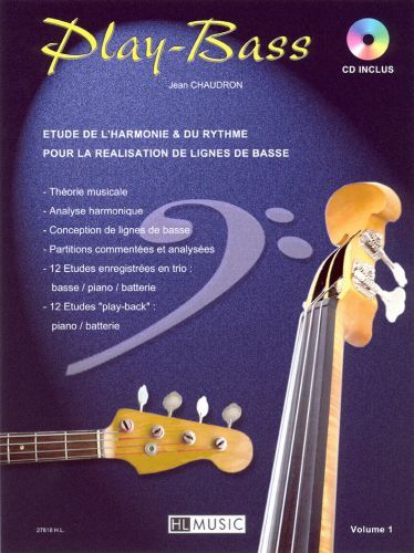 copertina Play-bass Vol.1 Editions Henry Lemoine
