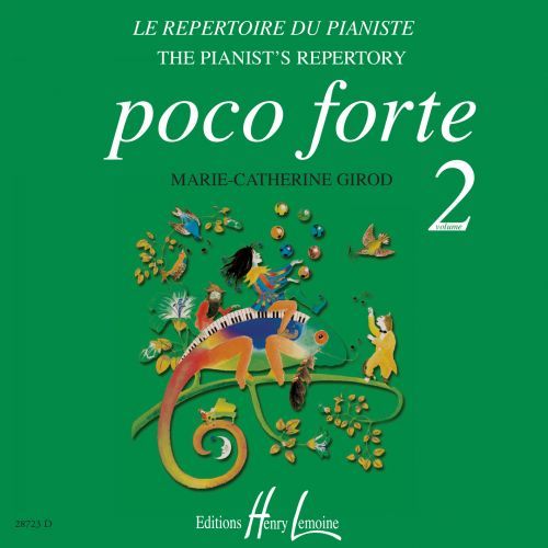 copertina Poco forte Vol.2 CD seul Editions Henry Lemoine