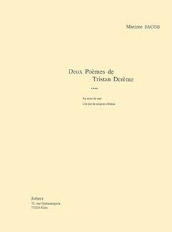 copertina Pomes de Tristan Derme (2) Jobert