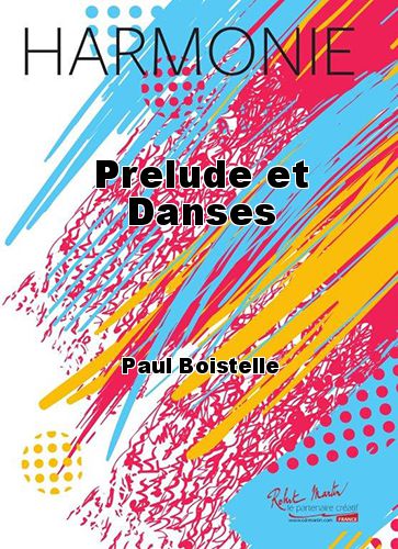 copertina Prelude et Danses Robert Martin
