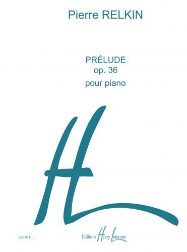 copertina Pr�lude Op.36 Editions Henry Lemoine