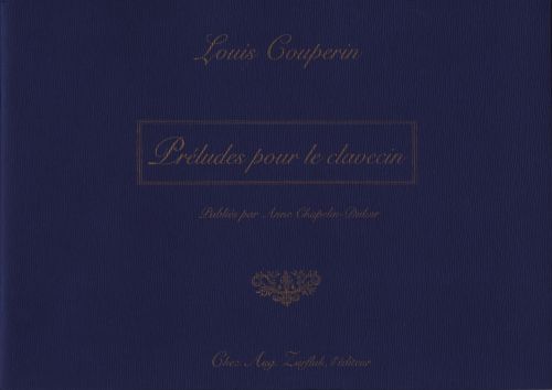 copertina Prludes Pour le Clavecin Editions Robert Martin