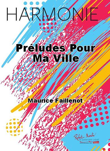 copertina Prludes Pour Ma Ville Robert Martin