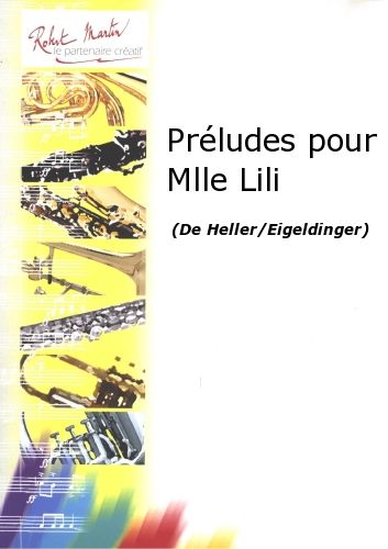 copertina Prludes Pour Mlle Lili Robert Martin