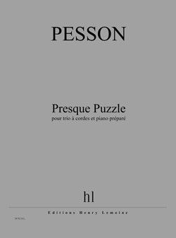copertina Presque Puzzle Editions Henry Lemoine