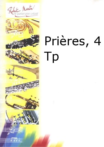 copertina Prires, 4 Trompettes Robert Martin