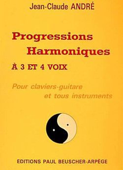 copertina Progressions harmoniques  5 voix Paul Beuscher