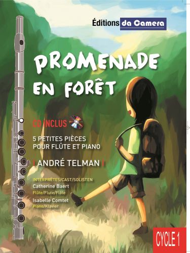 copertina PROMENADE EN FORET DA CAMERA