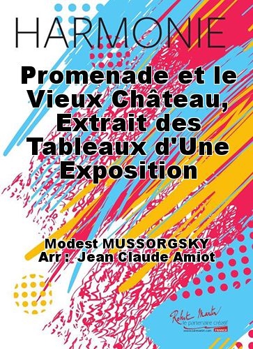 copertina Promenade et le Vieux Chteau, Extrait des Tableaux d'Une Exposition Robert Martin