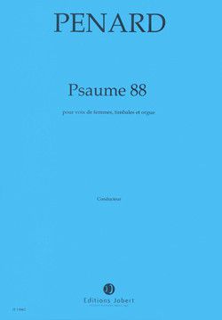 copertina Psaume 88 Jobert