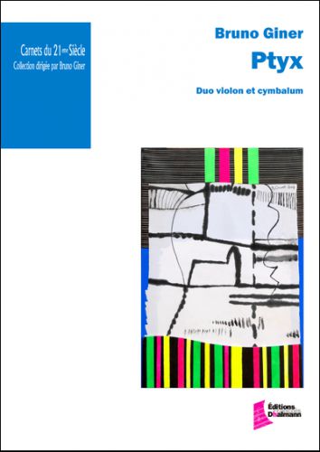copertina Ptyx   pour cymbalum et autre instruments Dhalmann