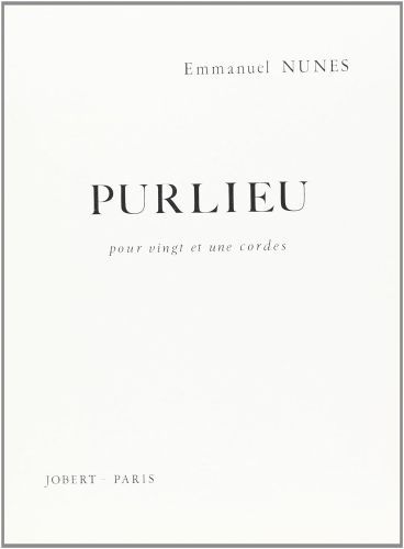 copertina Purlieu Jobert