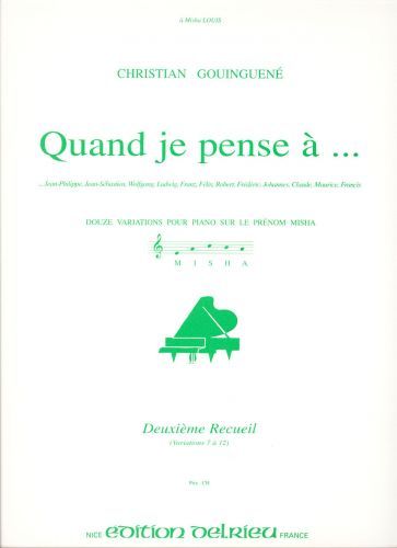 copertina Quand je pense �... Vol.2 Delrieu