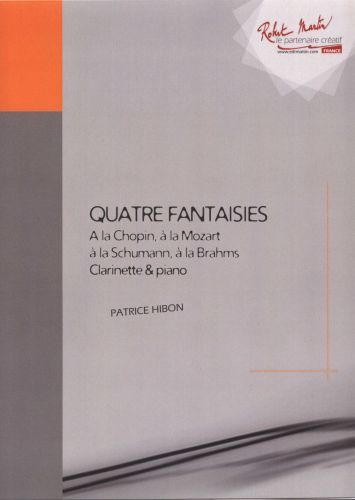 copertina Quatre Fantaisies Robert Martin
