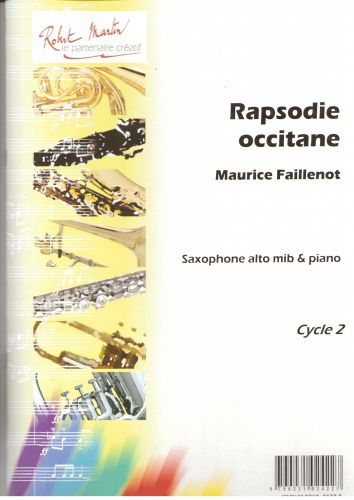 copertina Rapsodie Occitane, Alto Robert Martin