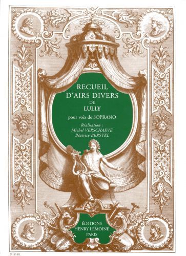 copertina Recueil d'airs divers Editions Henry Lemoine