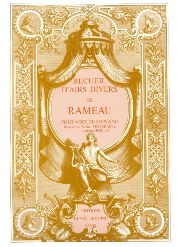 copertina Recueil d'airs Vol.1 Editions Henry Lemoine