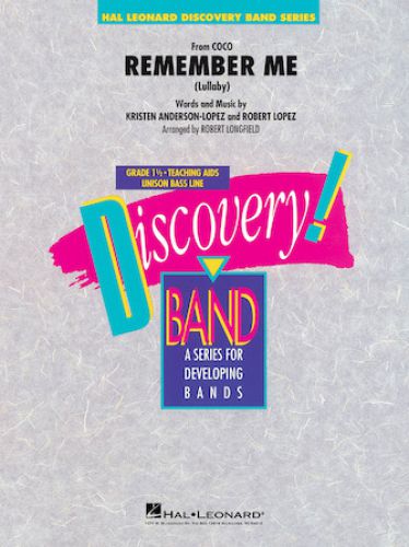 copertina Remember Me Hal Leonard