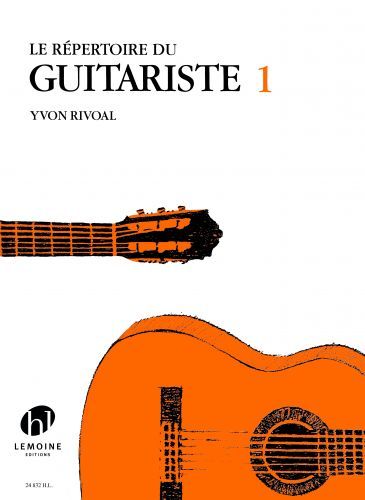 copertina Rpertoire du Guitariste Vol.1 Editions Henry Lemoine