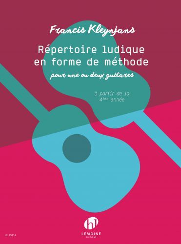 copertina Rpertoire ludique en forme de mthode Editions Henry Lemoine