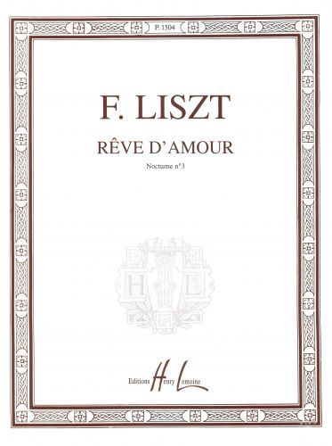 copertina R�ve d'amour (Nocturne n�3) Editions Henry Lemoine
