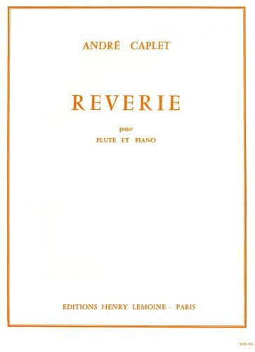 copertina Rverie Editions Henry Lemoine