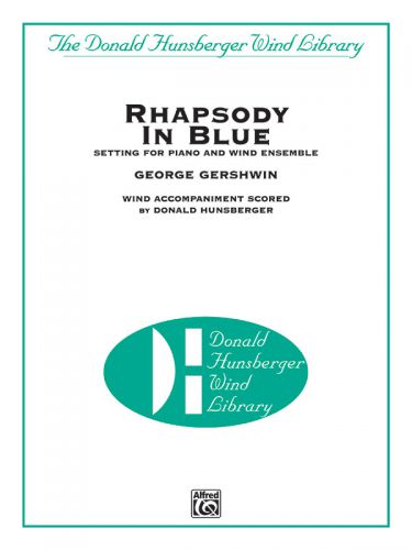 copertina Rhapsody in Blue (Setting for Piano and Wind Ensemble) Warner Alfred