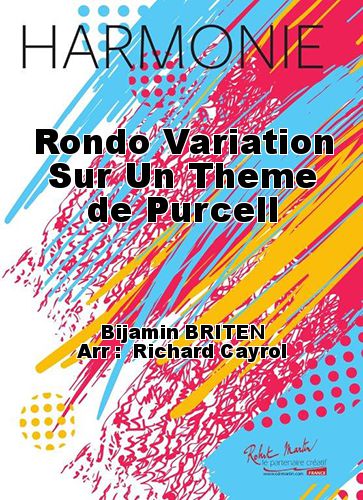 copertina Rondo Variation Sur Un Theme de Purcell Robert Martin