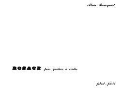 copertina Rosace - Quatuor � cordes n�1 Jobert