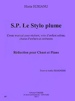 copertina S. P. Le stylo plume (conte musical) Combre