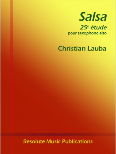 copertina SALSA ETUDE 25 Resolute Music Publication