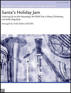 copertina Santa's Holiday Jam Warner Alfred