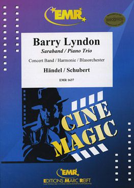 copertina Saraband et Trio (Barry Lyndon) Marc Reift