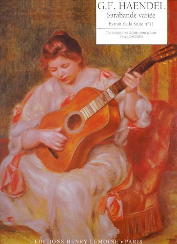 copertina Sarabande varie Editions Henry Lemoine