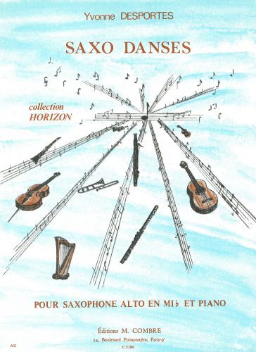 copertina Saxo danses Combre