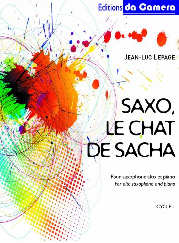copertina Saxo, le chat de Sacha DA CAMERA