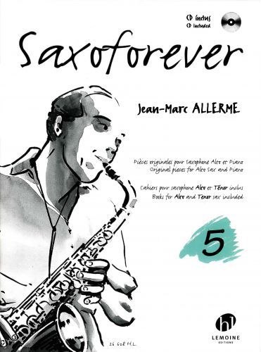 copertina Saxoforever Vol.5 Editions Henry Lemoine