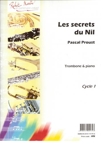 copertina Secrets du Nil les Robert Martin